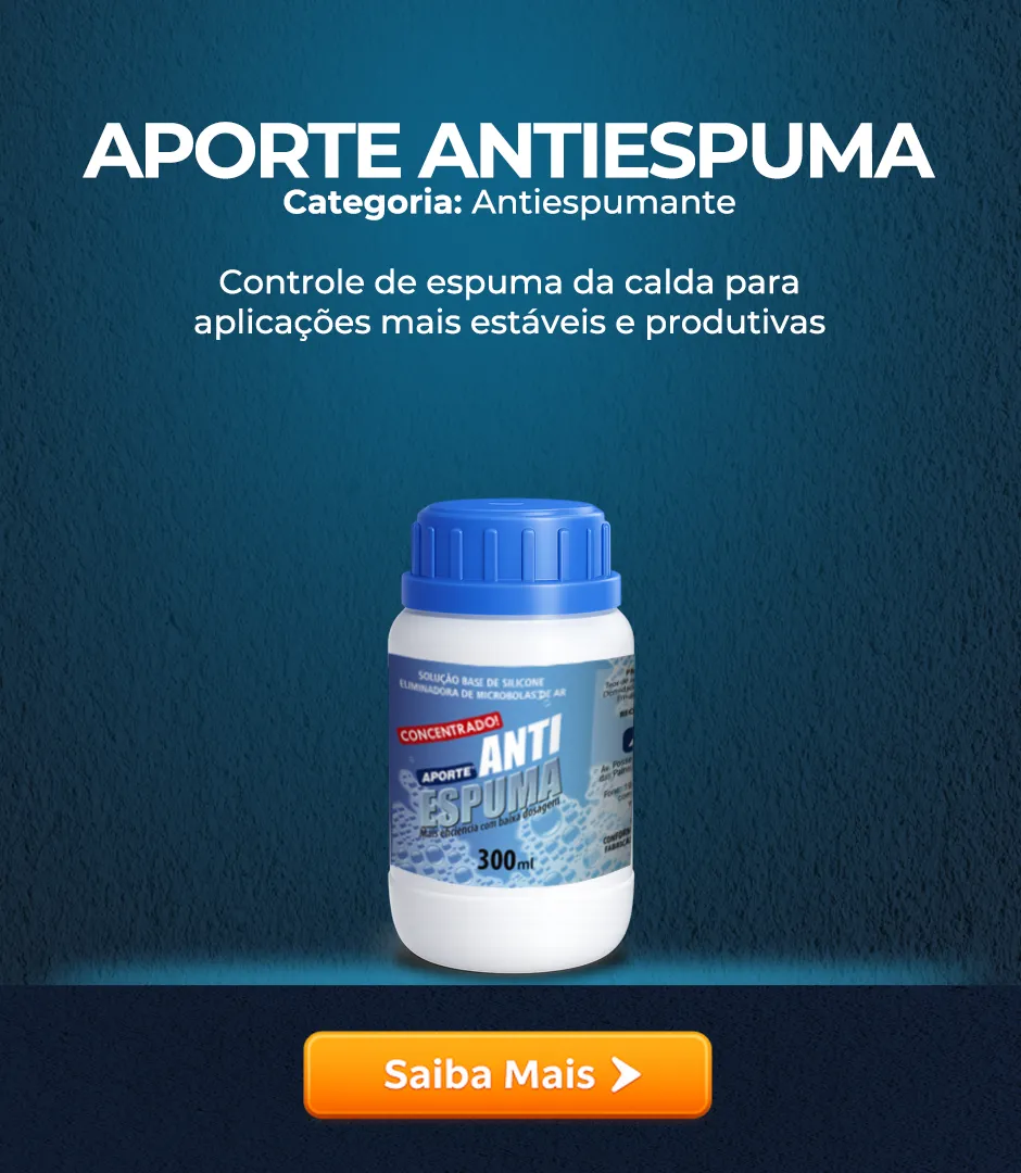 Aporte Antiespuma antiespumante siliconado orgânico para uso agrícola